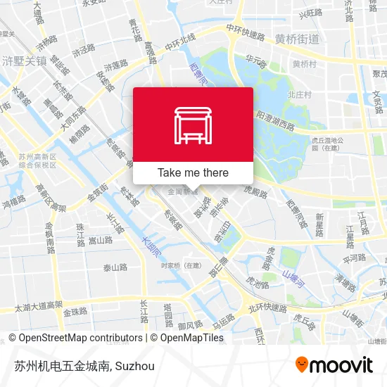 苏州机电五金城南 map