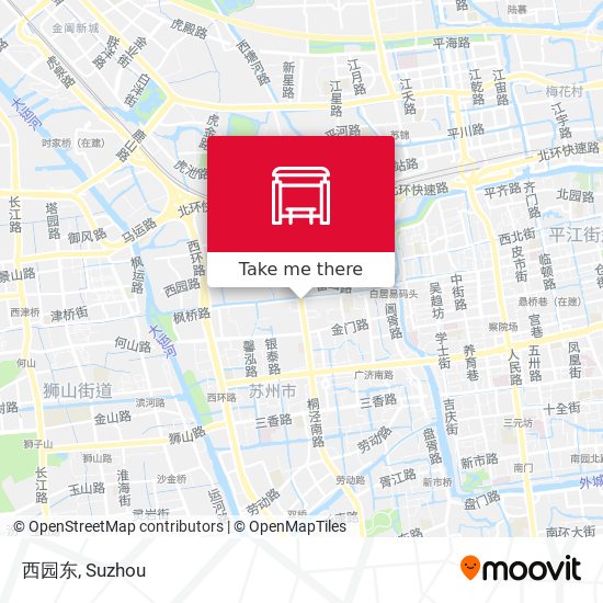 西园东 map