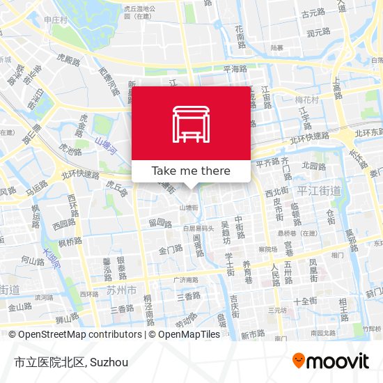 市立医院北区 map