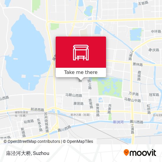 庙泾河大桥 map
