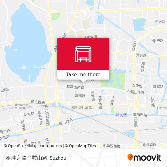 祖冲之路马鞍山路 map