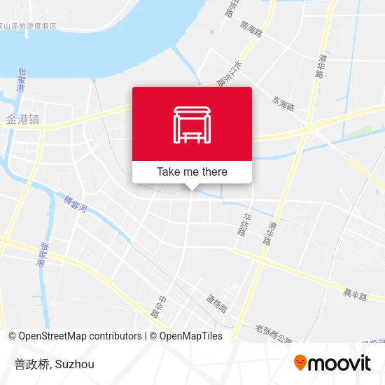 善政桥 map