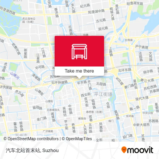 汽车北站首末站 map