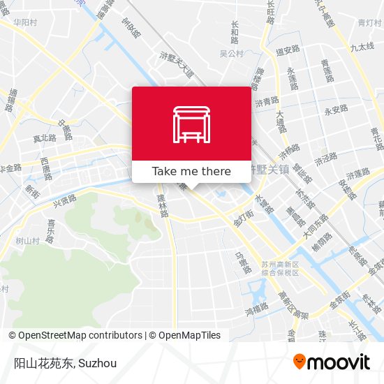 阳山花苑东 map