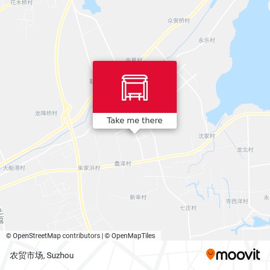 农贸市场 map