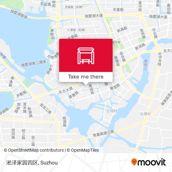 淞泽家园四区 map