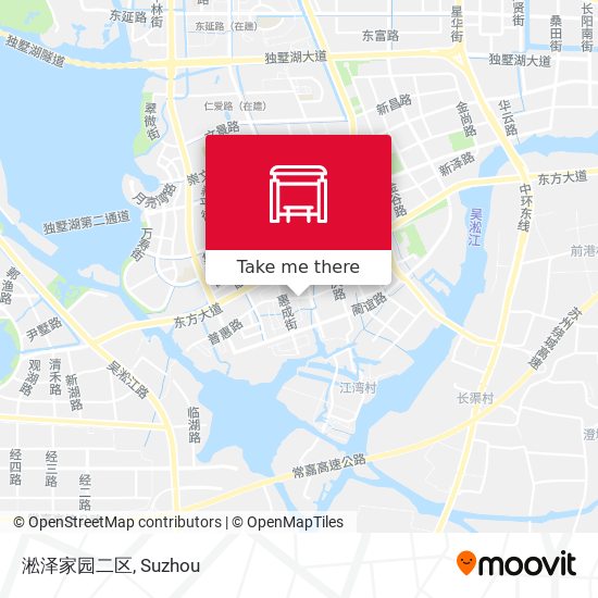 淞泽家园二区 map