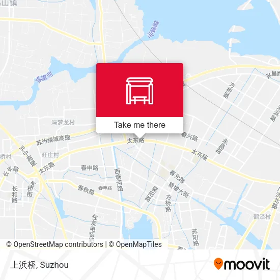 上浜桥 map