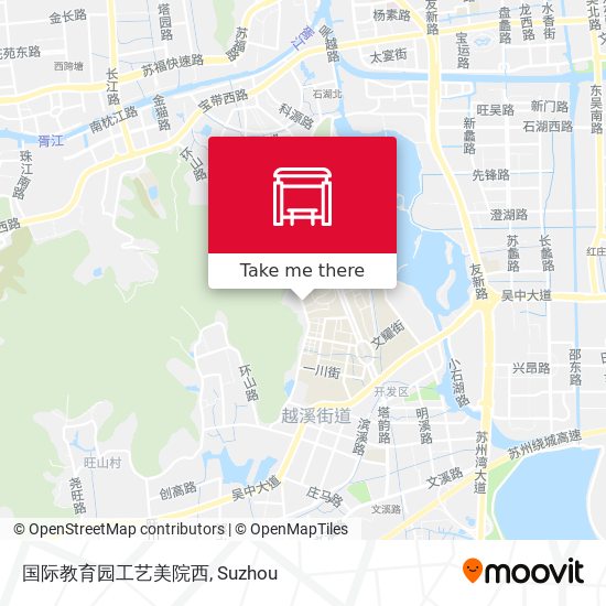 国际教育园工艺美院西 map