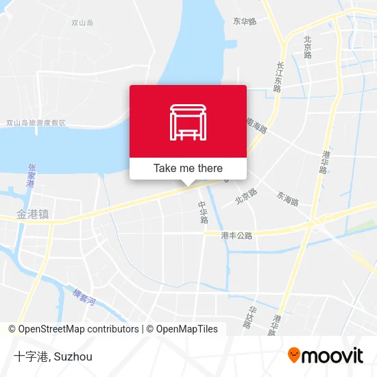 十字港 map