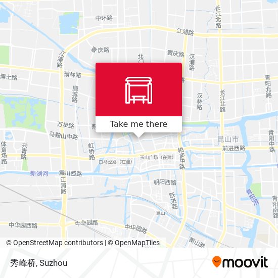 秀峰桥 map