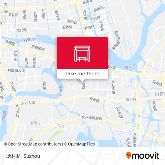 塘村桥 map