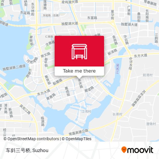 车斜三号桥 map