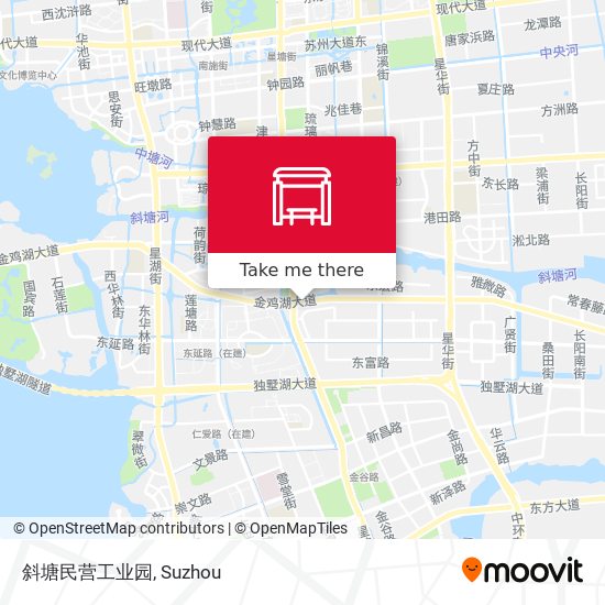 斜塘民营工业园 map