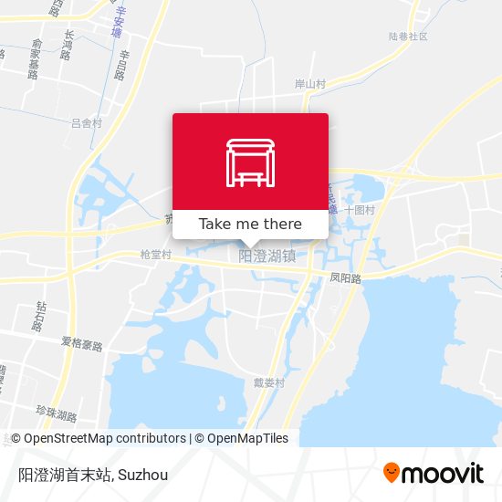 阳澄湖首末站 map