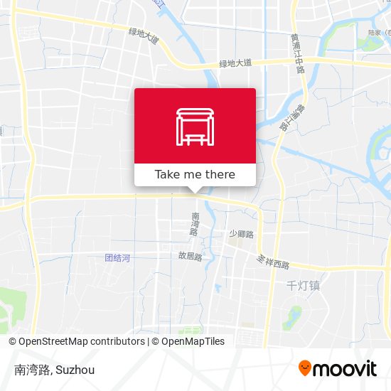 南湾路 map
