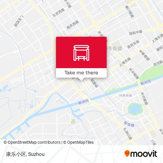 康乐小区 map