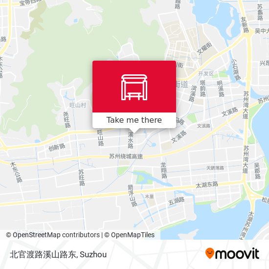 北官渡路溪山路东 map