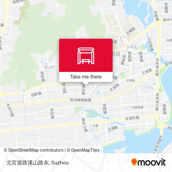 北官渡路溪山路东 map