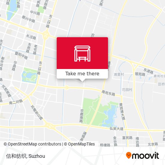 信和纺织 map