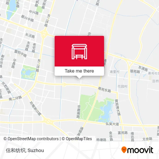 信和纺织 map