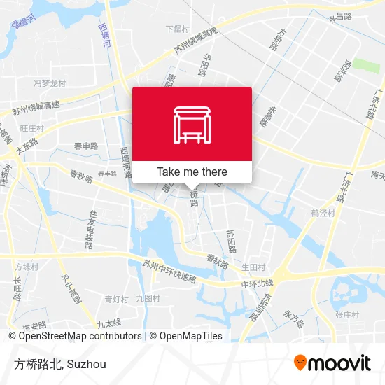 方桥路北 map