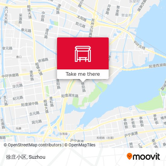 徐庄小区 map