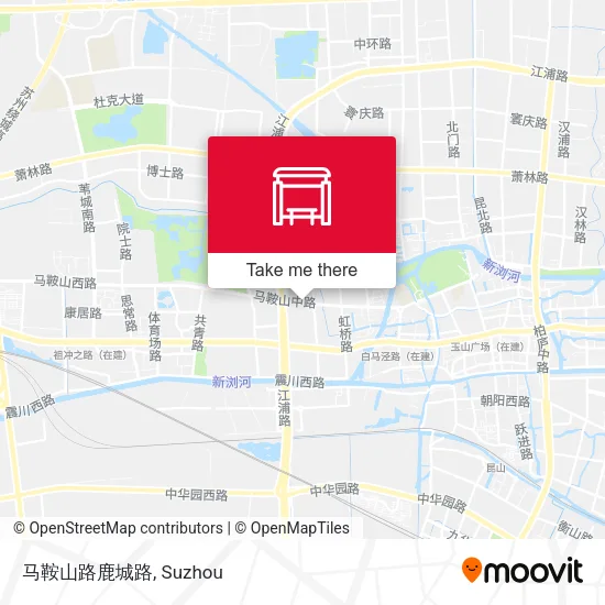 马鞍山路鹿城路 map