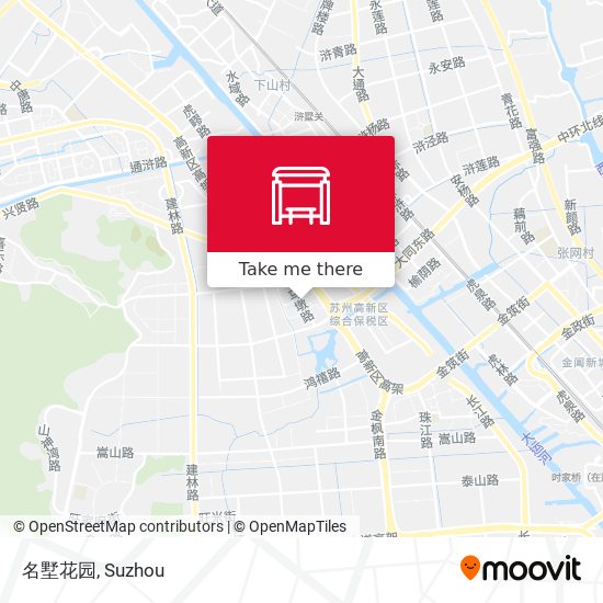 名墅花园 map