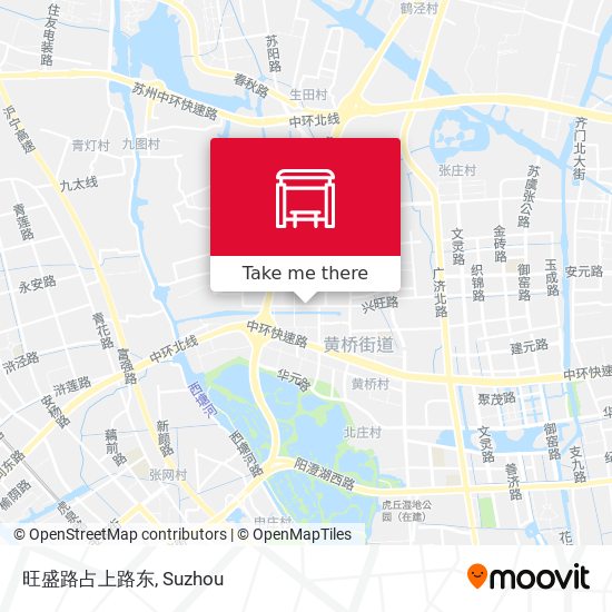 旺盛路占上路东 map