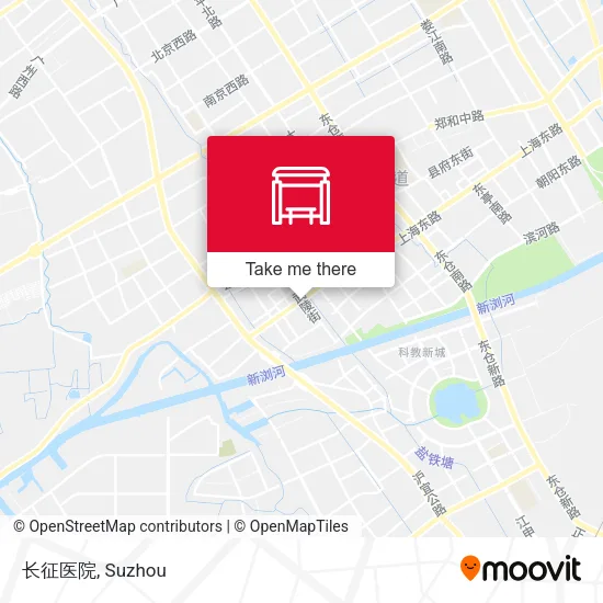 长征医院 map