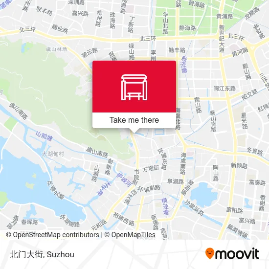 北门大街 map
