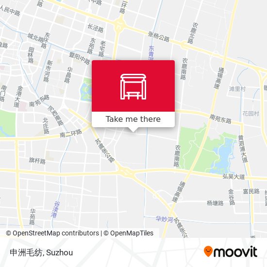 申洲毛纺 map