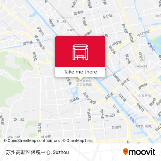 苏州高新区保税中心 map