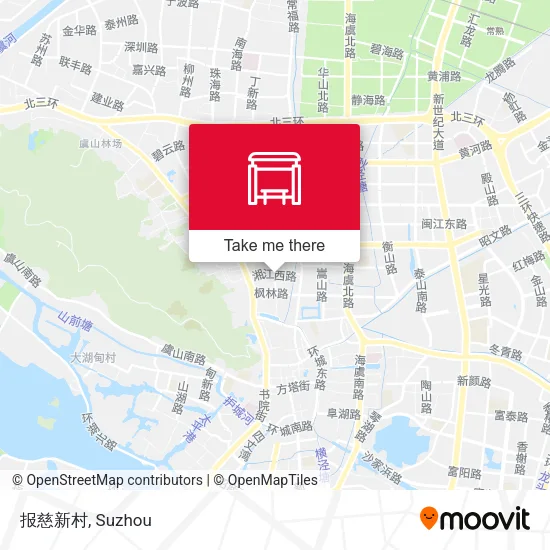 报慈新村 map