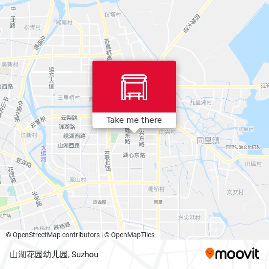 山湖花园幼儿园 map