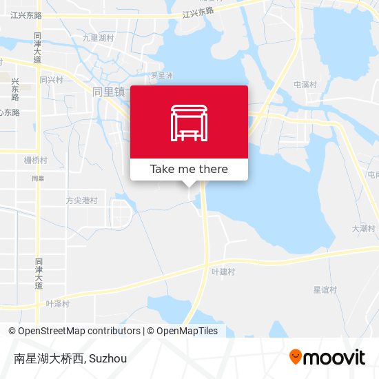 南星湖大桥西 map