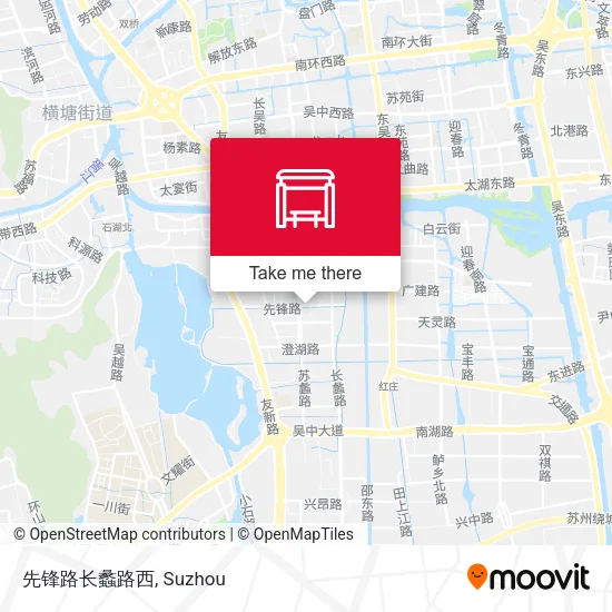 先锋路长蠡路西 map