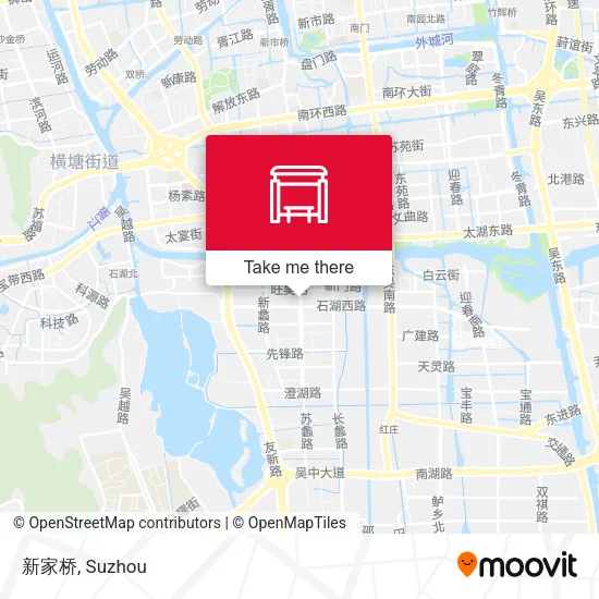 新家桥 map