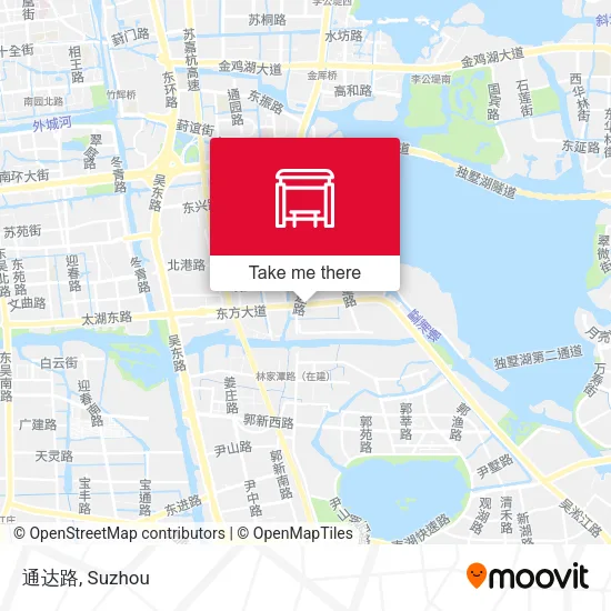 通达路 map