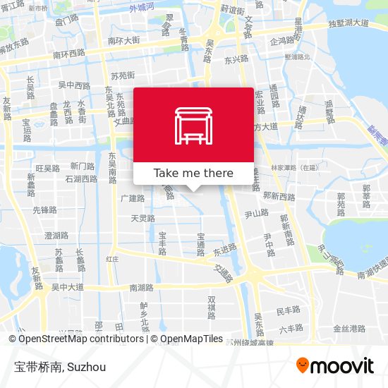 宝带桥南 map