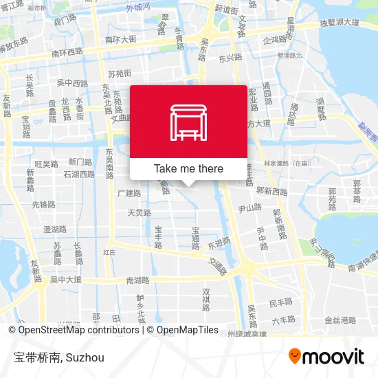 宝带桥南 map