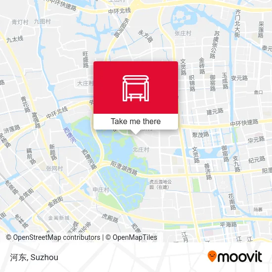 河东 map