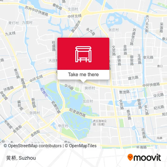 黄桥 map