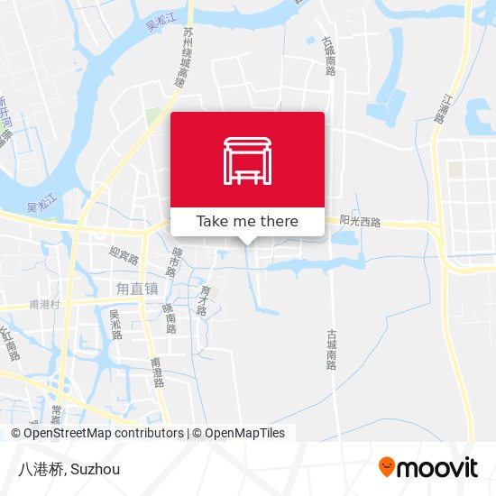 八港桥 map