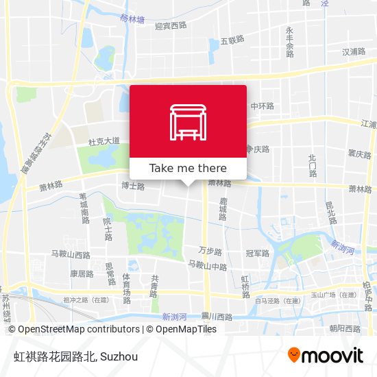 虹祺路花园路北 map