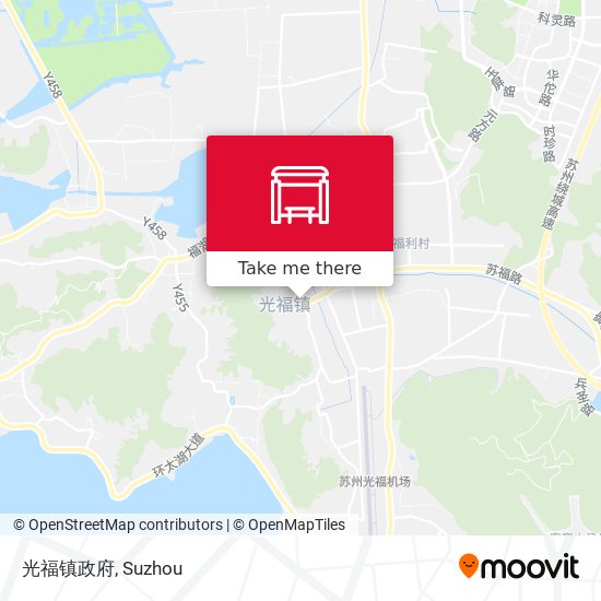 光福镇政府 map
