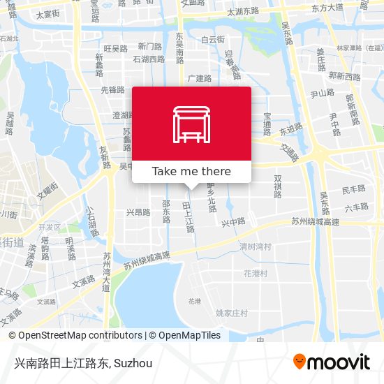 兴南路田上江路东 map