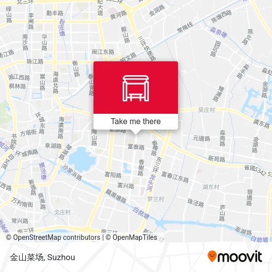 金山菜场 map