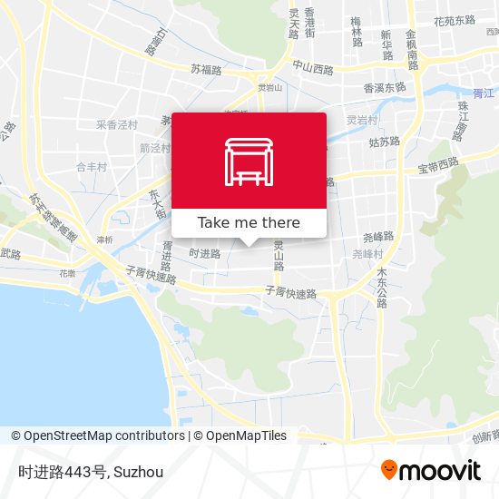 时进路443号 map